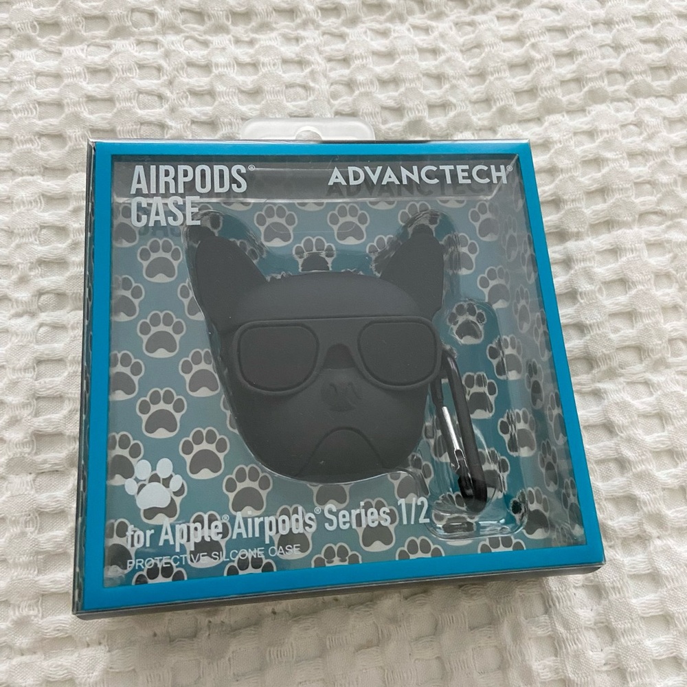 French Bulldog Apple AirPods case for series 1/2 *NIB* frenchie
